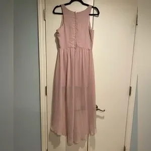 strapless open back dress Lauren Pink Strapless Mini Dress - 14 main image 1